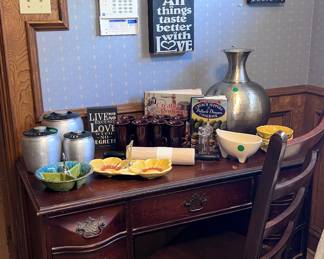 Antique Desk w/chair