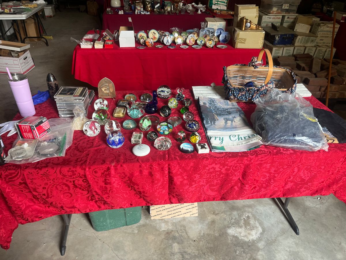 paper weight collection , etc
