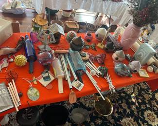 Wind Chimes, bird houses, decor