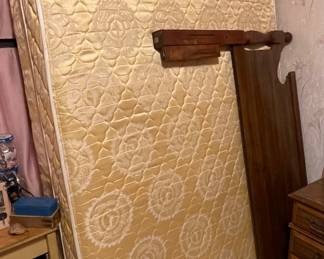 KING SIZE MATTRESS, KING HEADBOARD