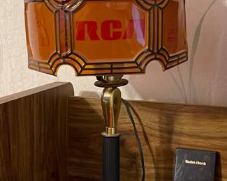 RCA ADVERTISEMENT PLASTIC LAMPS
