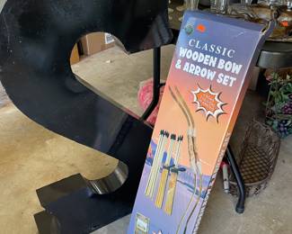 LARGE METAL “S”
