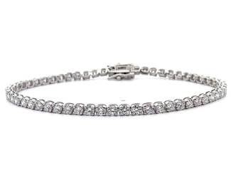 NEW! Classic 5.00 Carat Diamond Tennis Bracelet!