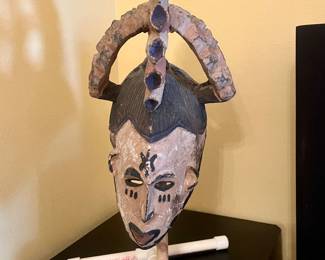 Igbo Maiden Spirit (Agbogho Mmwo) mask from Nigeria