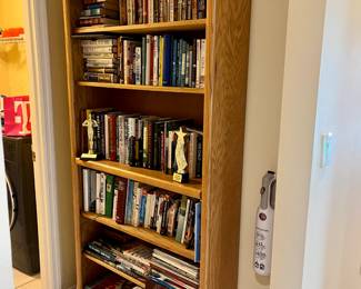 Books and bookshelf