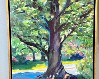 Originail Joan Layne oil on canvas