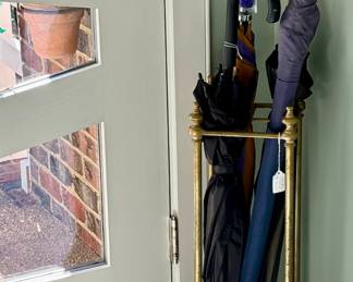 Antique Brass Umbrella Stand