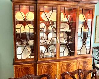 SOOOO beautiful! She is filled with Michael Aram and Waterford!