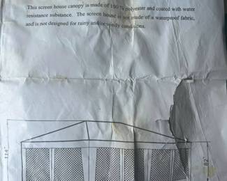 Enclosed Tent