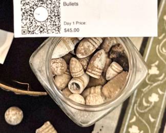 Civil war era bullets.