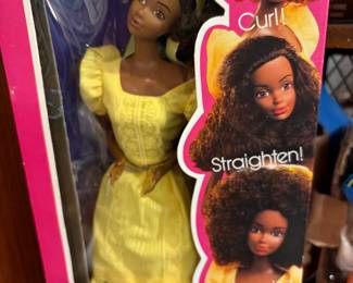 Vintage magic curl Barbie new in box