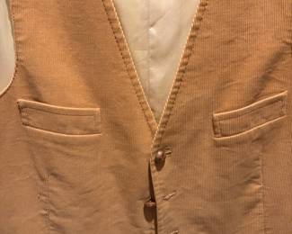 Men's Vintage Corduroy Vest
