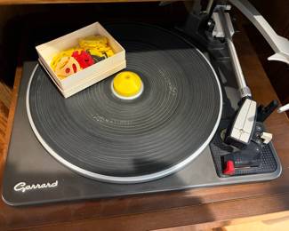 Vintage Garrard turntable