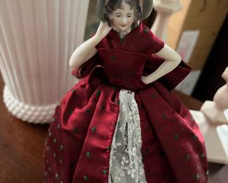 Handmade porcelain pincushion