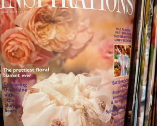 Crafting, sewing magazines and patterns
