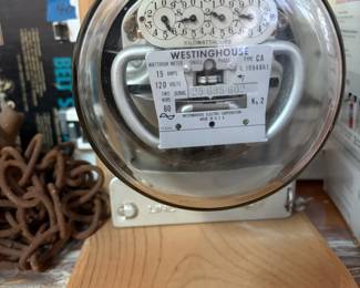 Vintage electric meter