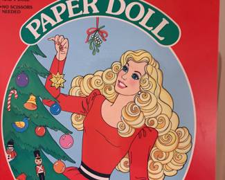 Vintage Barbie paper dolls, uncut