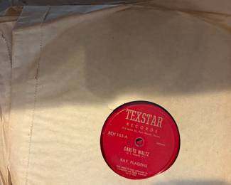 Texstar vintage 78 records
