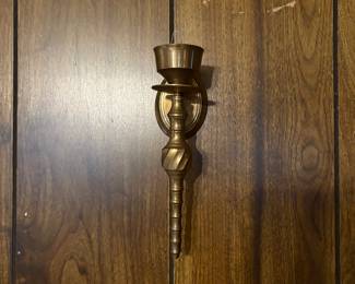 Solid brass sconces