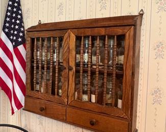 MCM herb cabinet