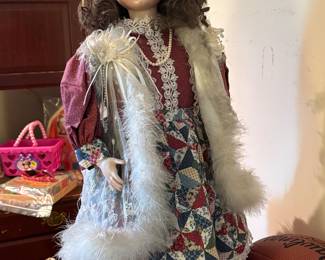 3’ rall porcelain doll