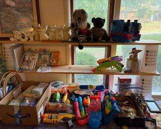 Cricut cartridges, decor, toys