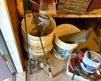 fishing poles