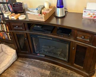 fireplace tv cabinet