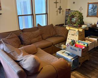 couch and loveseat