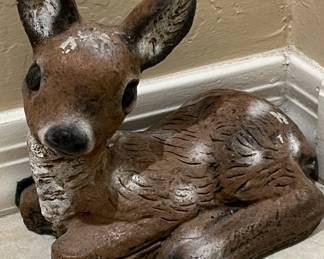 Vintage Deer Doorstop