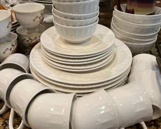 Gibson White Dinnerware
