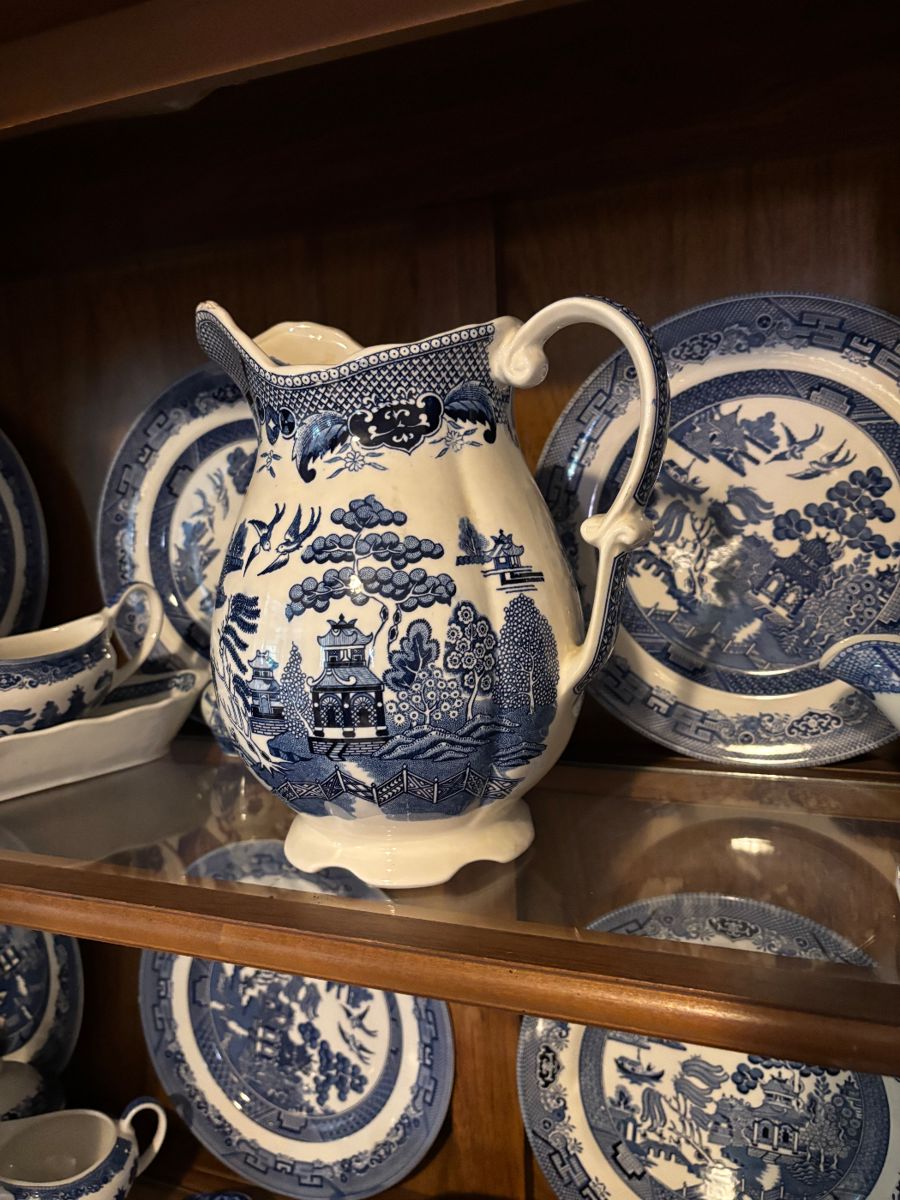 Blue Willow Pitcher 