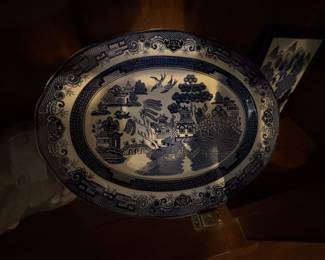 Blue Willow platter