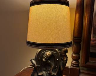 Leprechaun lamp. Very unique. 