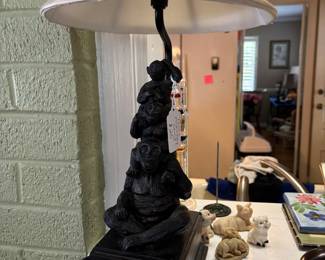 Monkey lamp