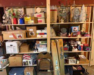 STORAGE ROOM AND GARAGE WILL OPEN AT 9:00 