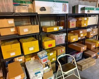 STORAGE ROOM AND GARAGE WILL OPEN AT 9:00 