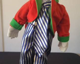 Vintage Porcelain Clown Doll