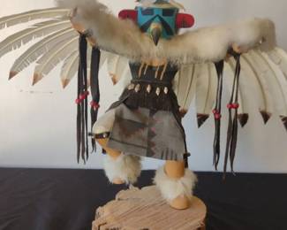 Eagle Dancer Kachina doll, a significant figure in Native American Hopi and Zuni cultures