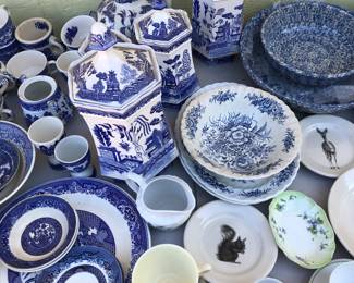 Blue and white porcelain