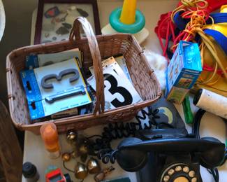 vintage rotary telephone