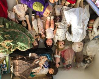 Antique vintage dolls