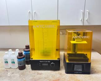 121 AnycubicPhotonMono3DPrinterSetWashCureResinAlcohol