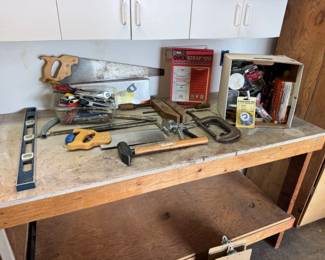 113 GarageToolSetSawsClampsWrenchesHammersMore