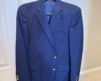 78 PeterMillarNavyBlazerGoldButtonsClassicFit