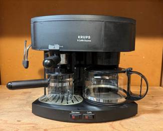 131 KrupsIlCaffDuomoEspressoCoffeeMakerDualFunction