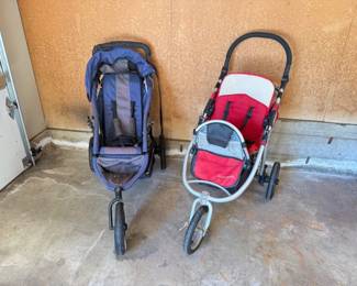 129 2JoggingStrollersphiltedsBumblerideBabyGearSet