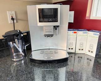 84 DeLonghiPerfectaCappuccinoTouchCoffeeMachinewDescalerManual
