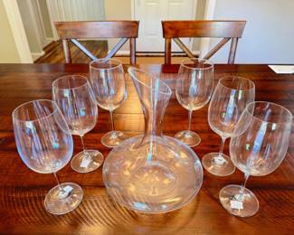 93 KROSNOCrateBarrelWineDecanter6RonaSlovakiaWineGlasses
