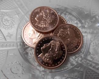 Copper rounds